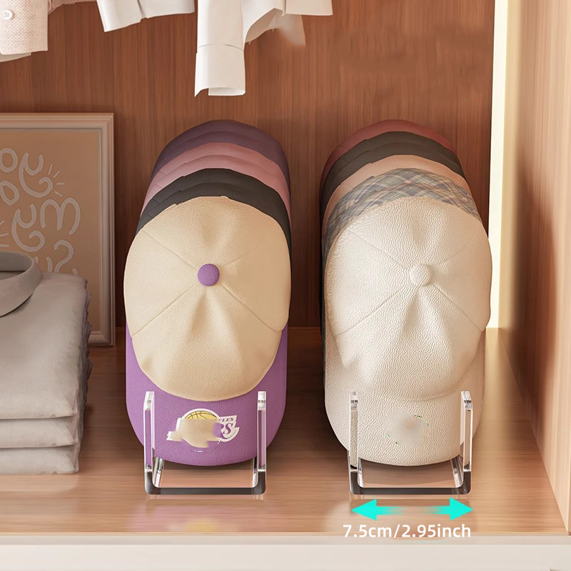 Acrylic Hat Storage Rack, Home - Desk Setup Design のレビューと価格