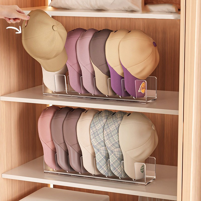 Acrylic Hat Storage Rack, Home - Desk Setup Design のレビューと価格