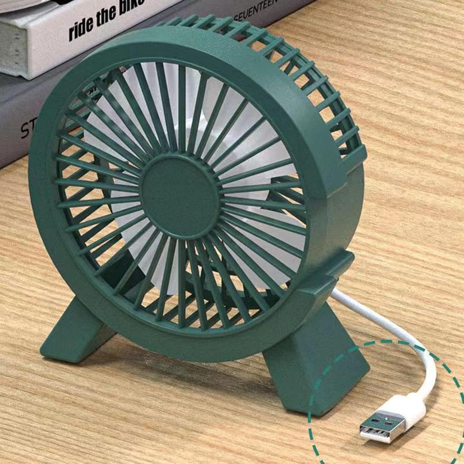 Mini USB Rechargeable Table Fa - Fan Desk Small Usb のレビューと価格