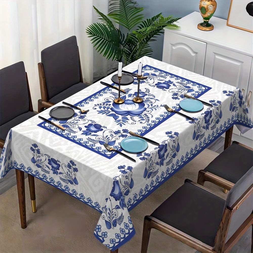 Country Style Square Tableclot - Desk Setup Room のレビューと価格