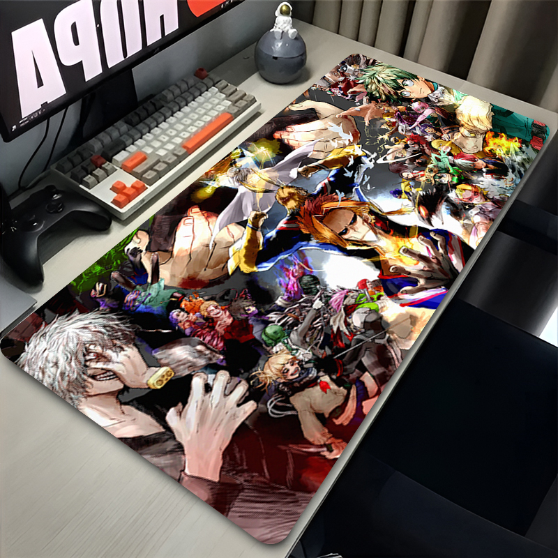Mouse Pad Anime My Hero Academ - Desk Setup Carpet のレビューと価格