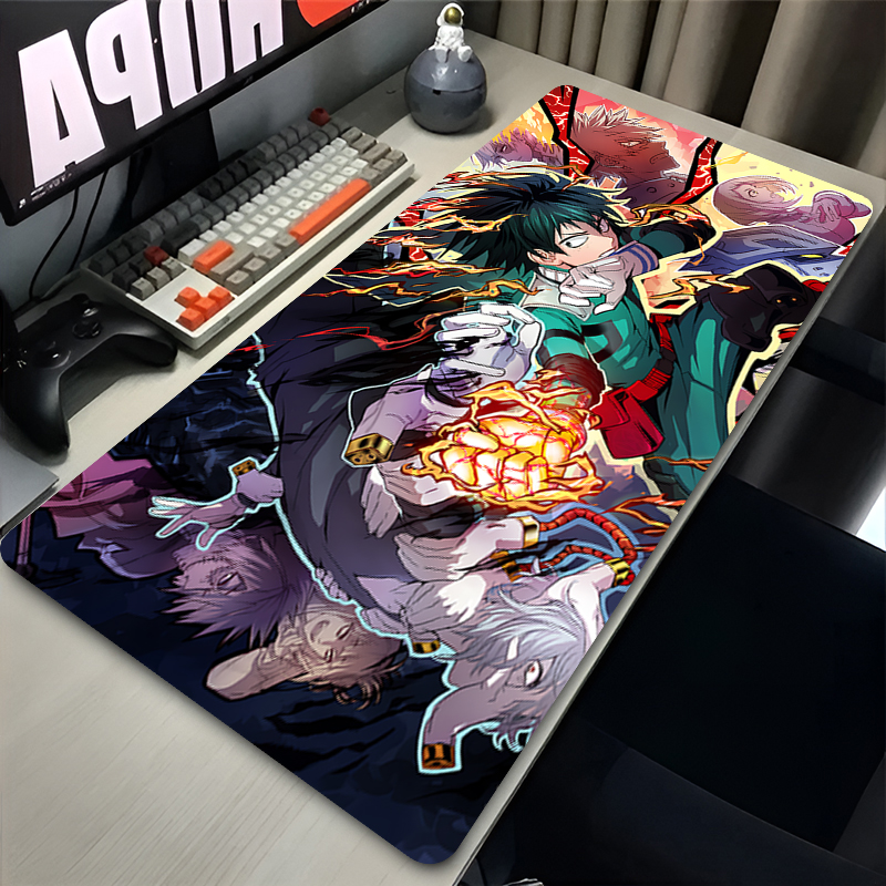 Mouse Pad Anime My Hero Academ - Desk Setup Carpet のレビューと価格