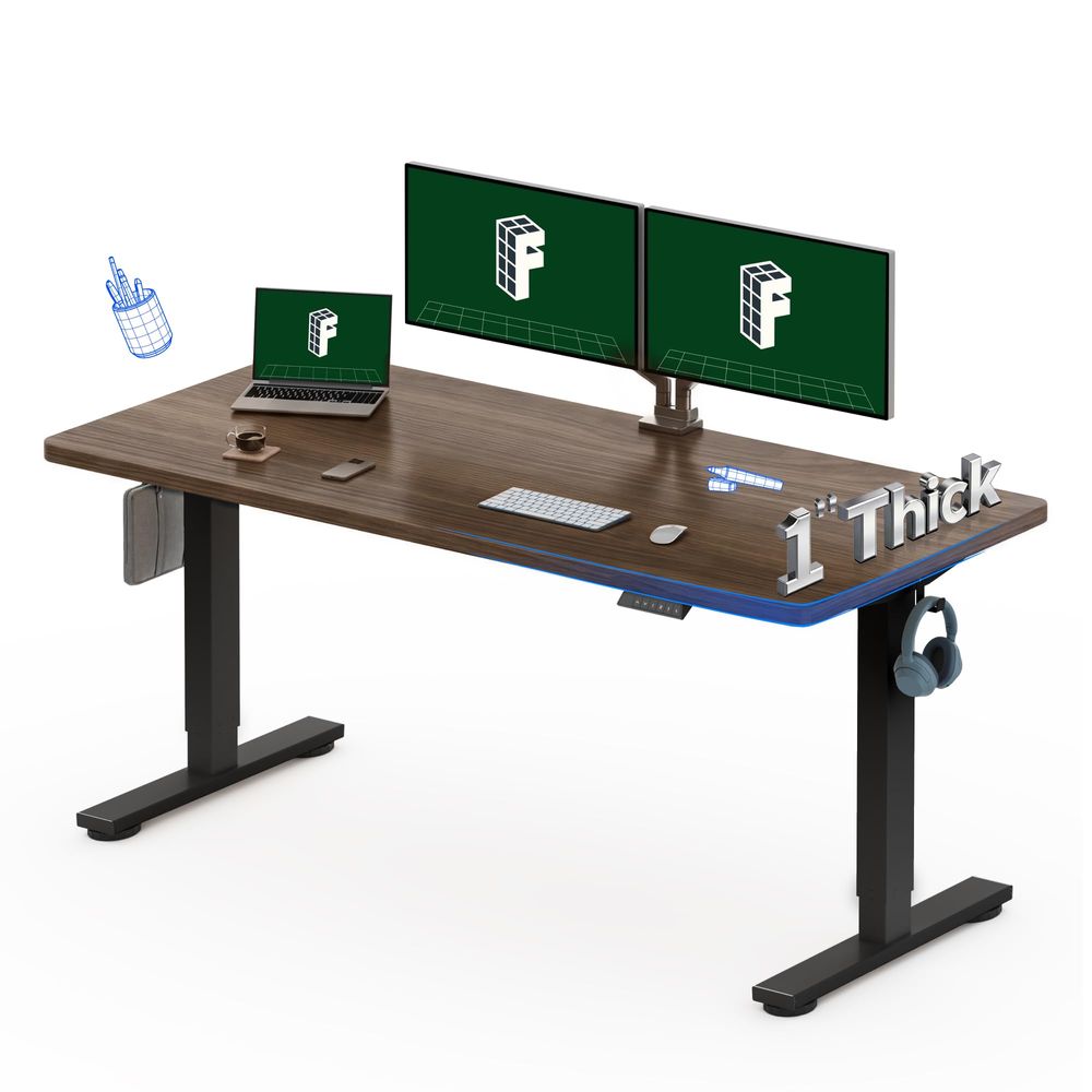 60x24 OnePiece Electric Standi - Desk Setup Study のレビューと価格