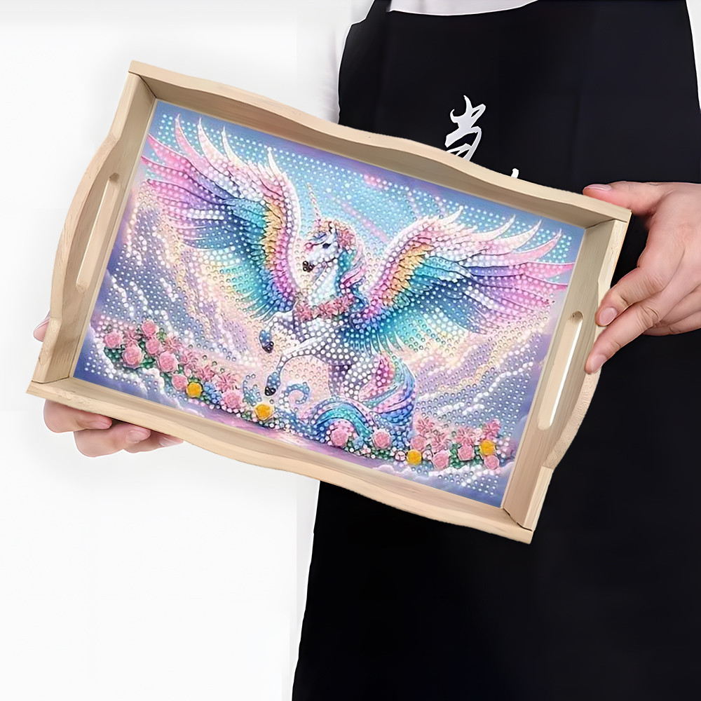 A diamond-painted square tray  - Desk Setup Design のレビューと価格