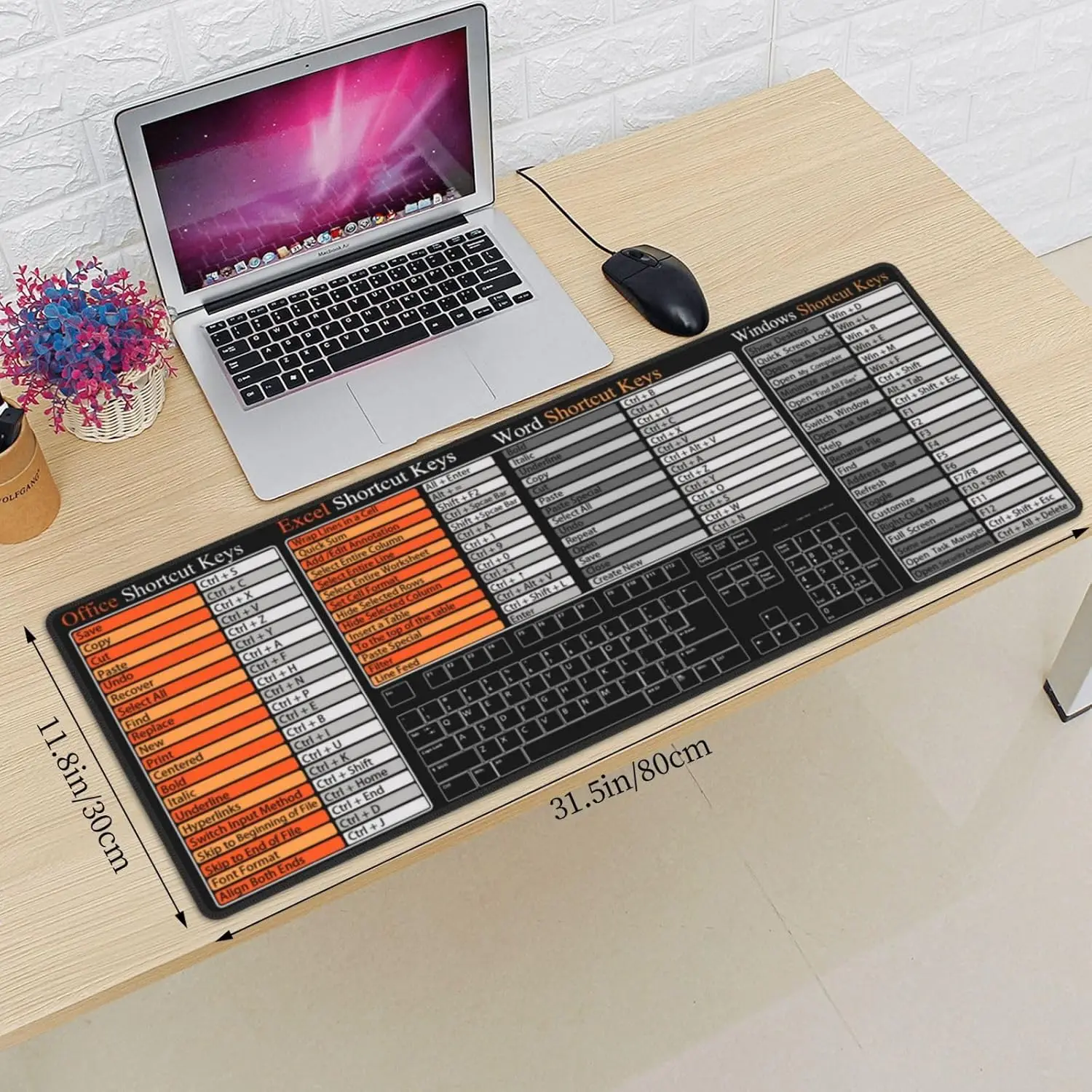 Stylish Office Shortcut Keys R - Desk Setup Reference のレビューと価格