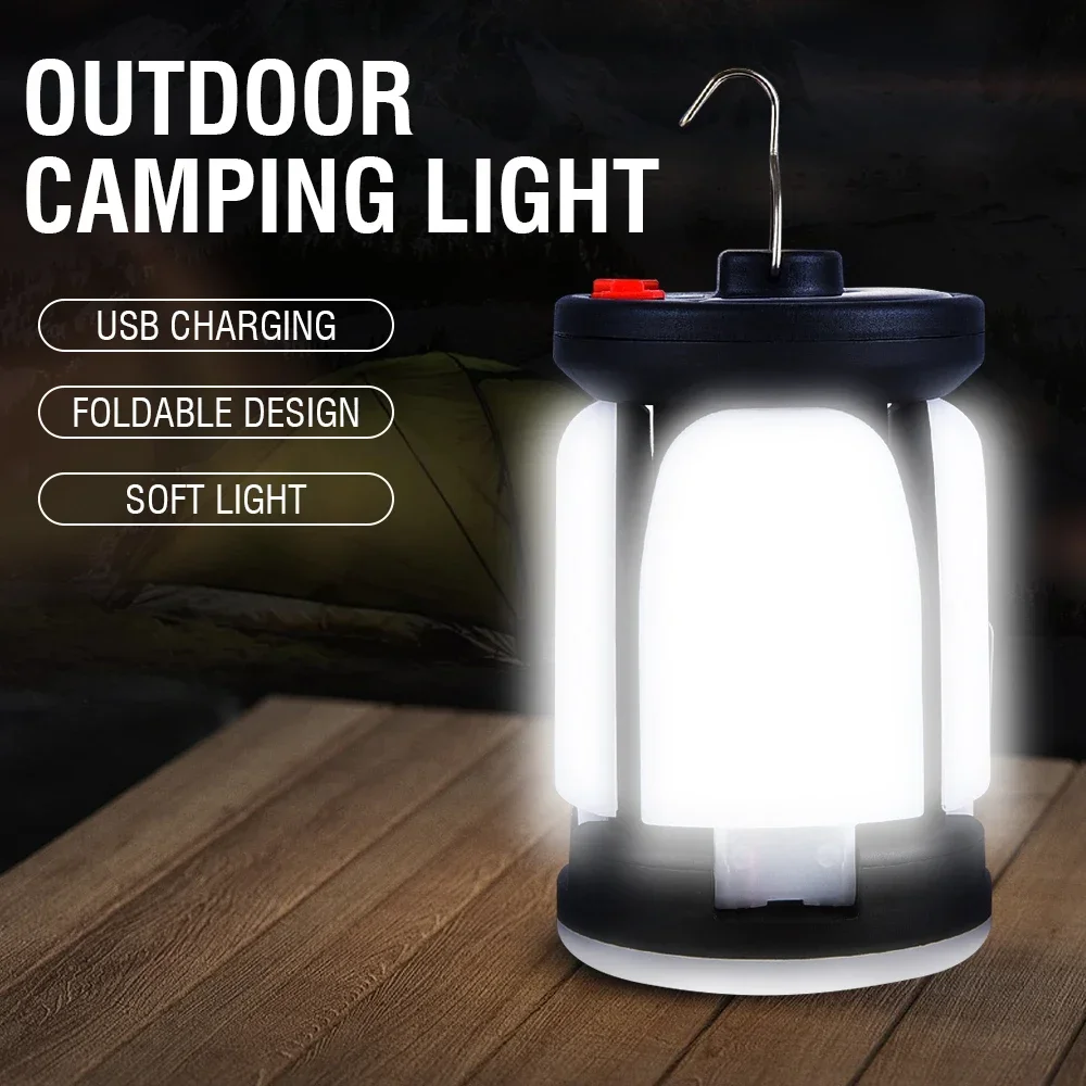 Solar Camping Lantern,Portable - Led Desk Light Usb のレビューと価格