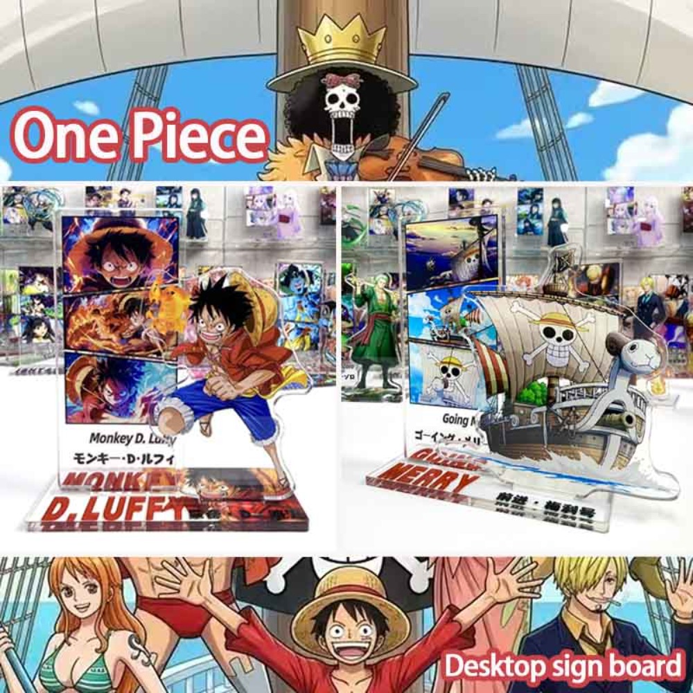 2026 One Piece Luffy Nami acry - Desk Setup Design のレビューと価格