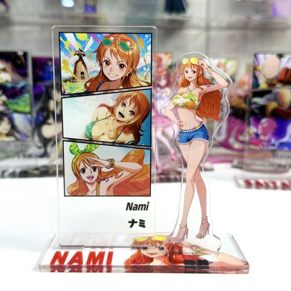 2026 One Piece Luffy Nami acry - Desk Setup Design のレビューと価格