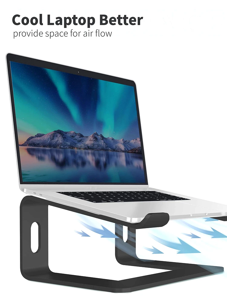 Laptop Stand Ergonomic Laptops - Desk Setup Macbook のレビューと価格