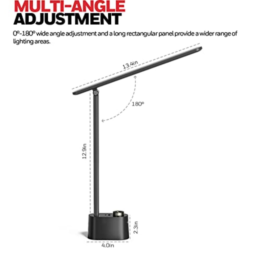 Upgraded LED Desk Lamp - H01 P - Led Desk Light Usb のレビューと価格