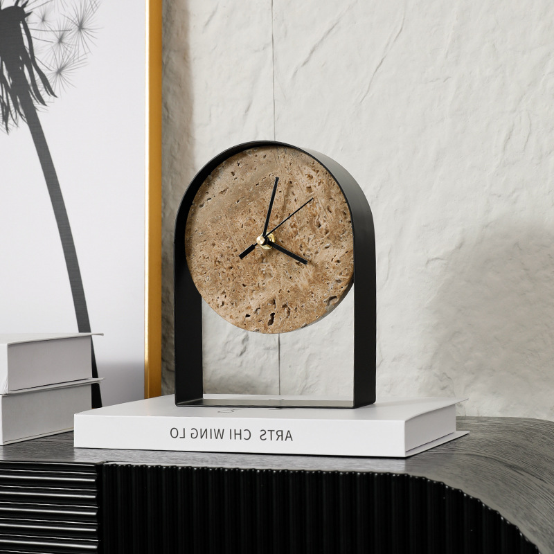 Luxurious Marble Desktop Clock - Desk Setup Study のレビューと価格