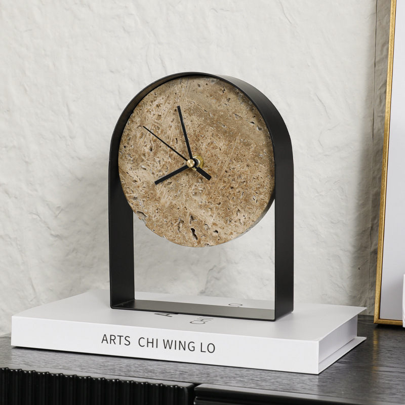 Luxurious Marble Desktop Clock - Desk Setup Study のレビューと価格