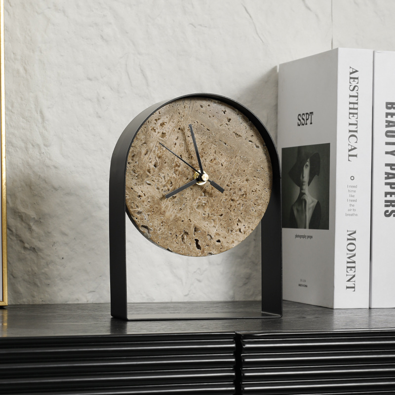 Luxurious Marble Desktop Clock - Desk Setup Study のレビューと価格