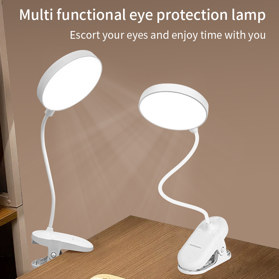 LED Clip Desk Lamp 360° Flexib - Led Desk Light Usb のレビューと価格