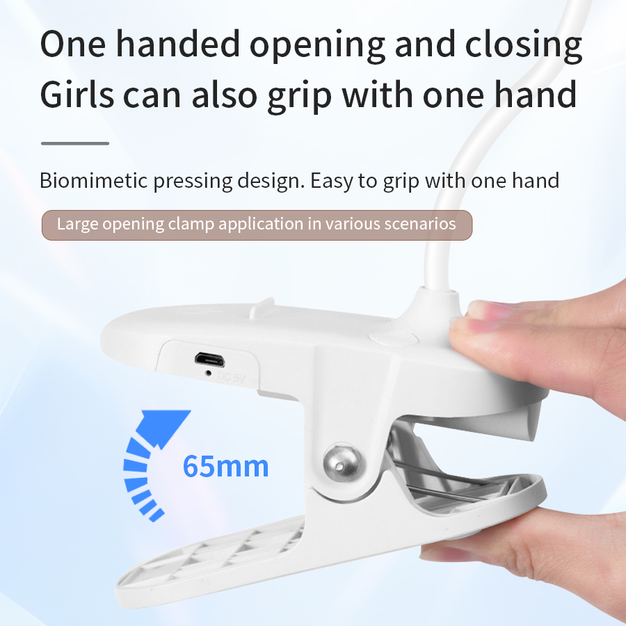 LED Clip Desk Lamp 360° Flexib - Led Desk Light Usb のレビューと価格