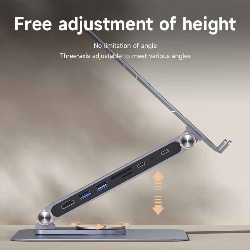 Hagibis Adjustable Aluminum La - Desk Setup Macbook のレビューと価格