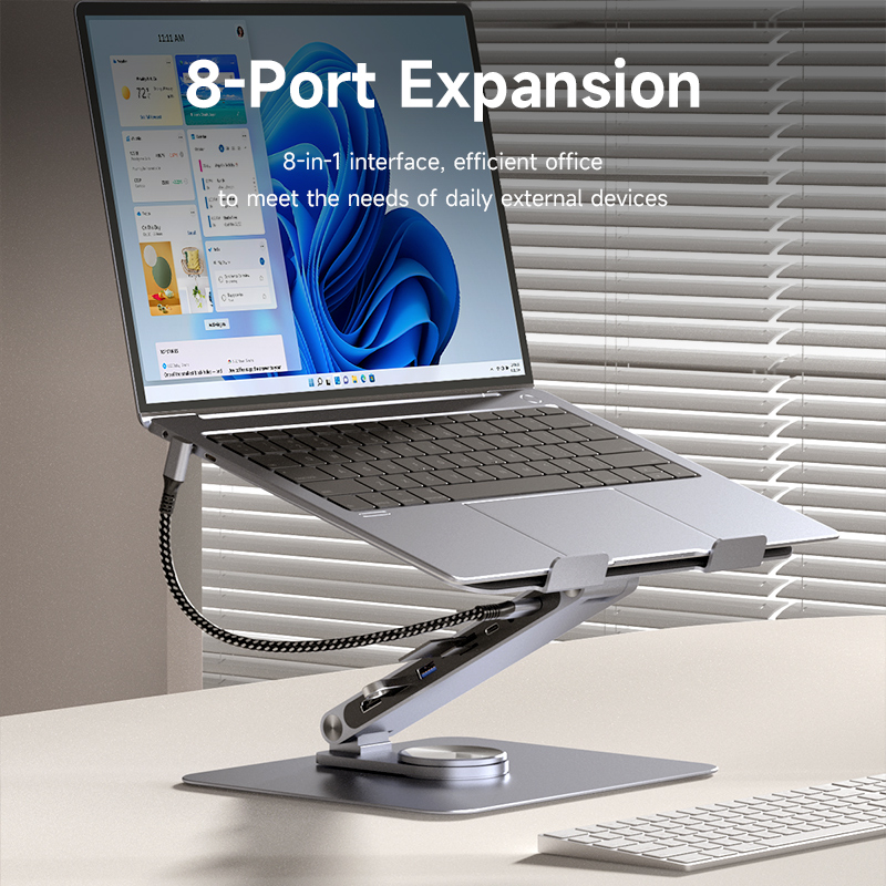 Hagibis Adjustable Aluminum La - Desk Setup Macbook のレビューと価格