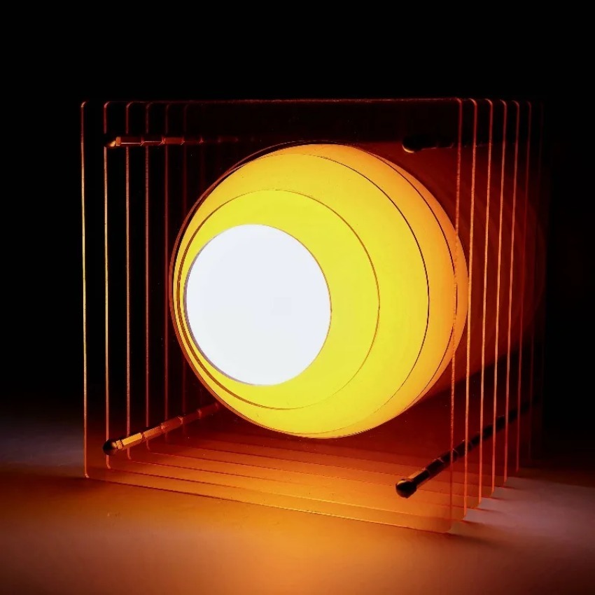 DIY Moon Lamp Acrylic Thousand - Desk Setup Room のレビューと価格