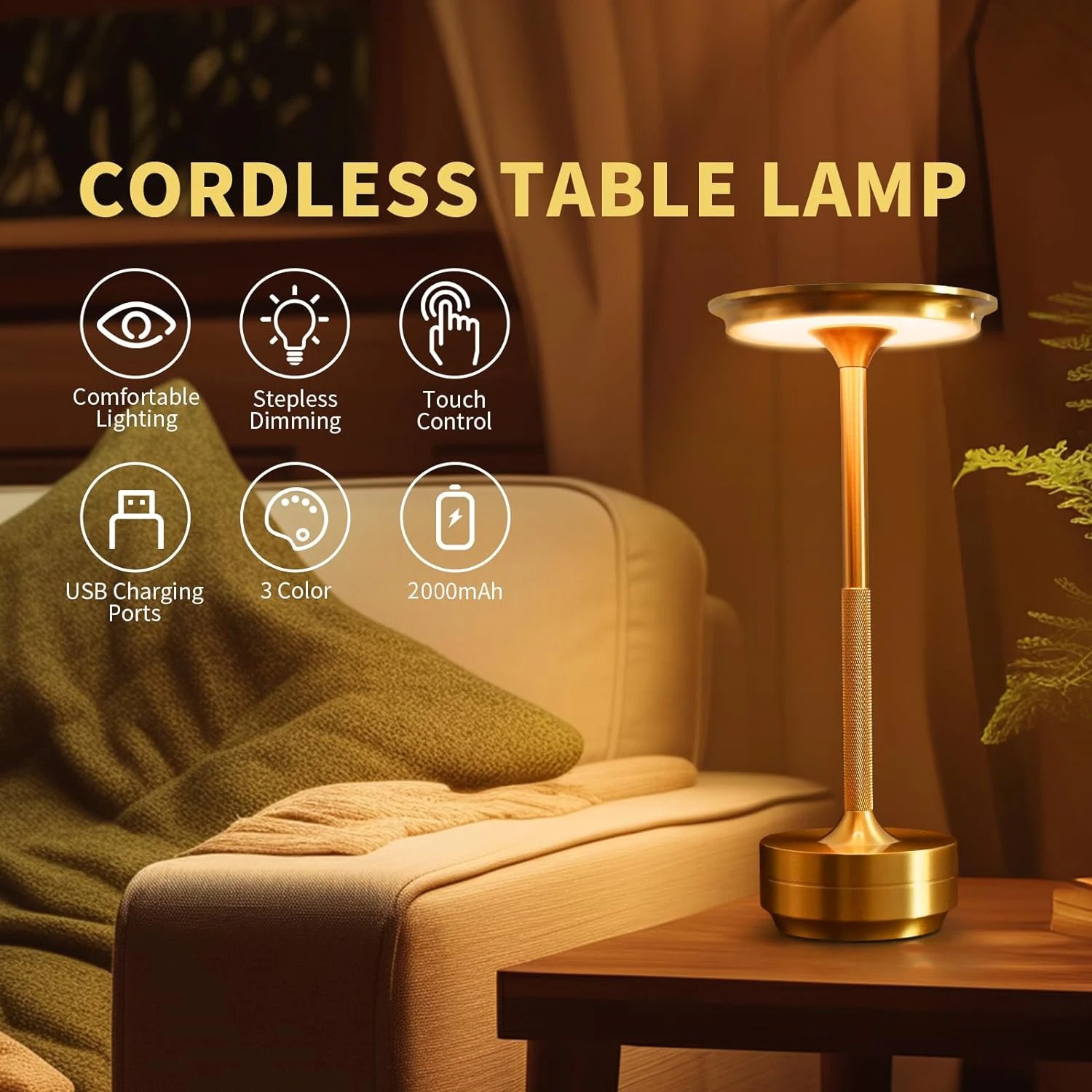 GGbingo Alloy Table Lamp Bedro - Led Desk Light Usb のレビューと価格
