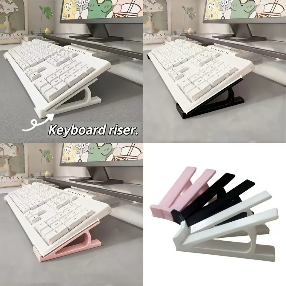 2pc Ergonomic Keyboard Riser F - Desk Setup Riser のレビューと価格