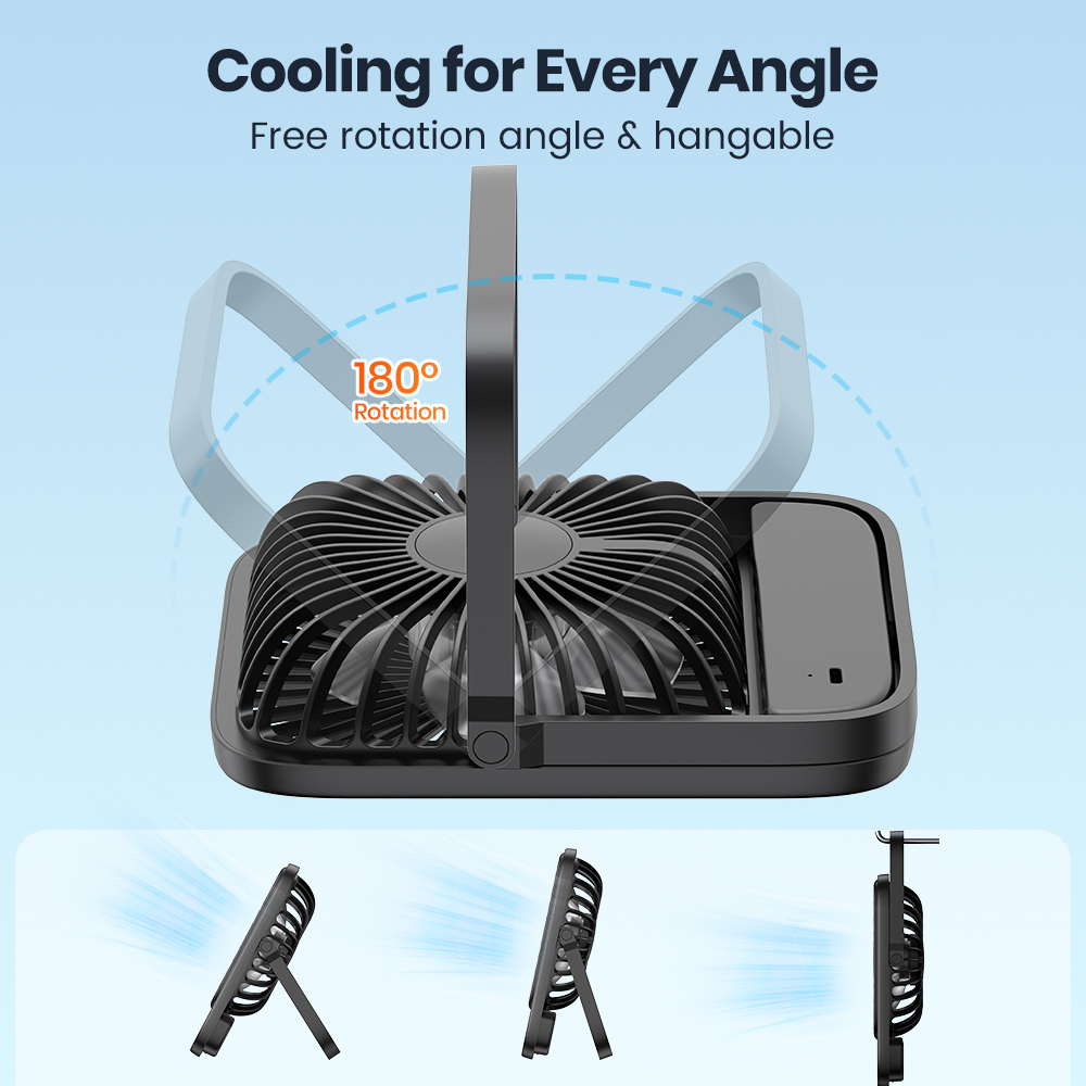 Warmco Mini Fan USB Desk Fan P - Fan Desk Small Usb のレビューと価格