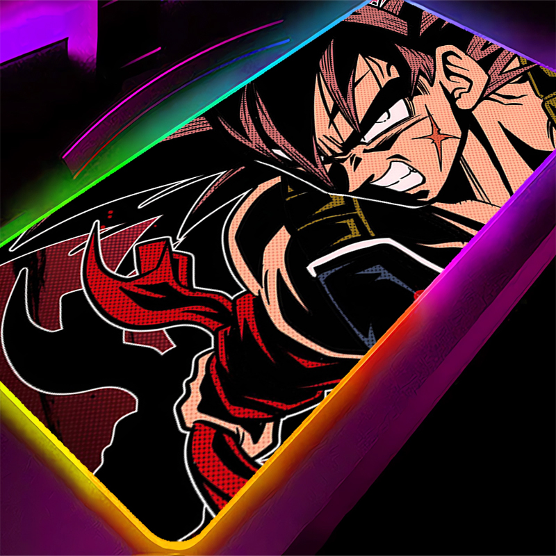 RGB Mouse pad Dragon Ball Trun - Desk Setup Carpet のレビューと価格