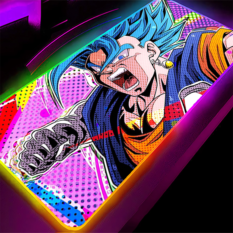 RGB Mouse pad Dragon Ball Trun - Desk Setup Carpet のレビューと価格