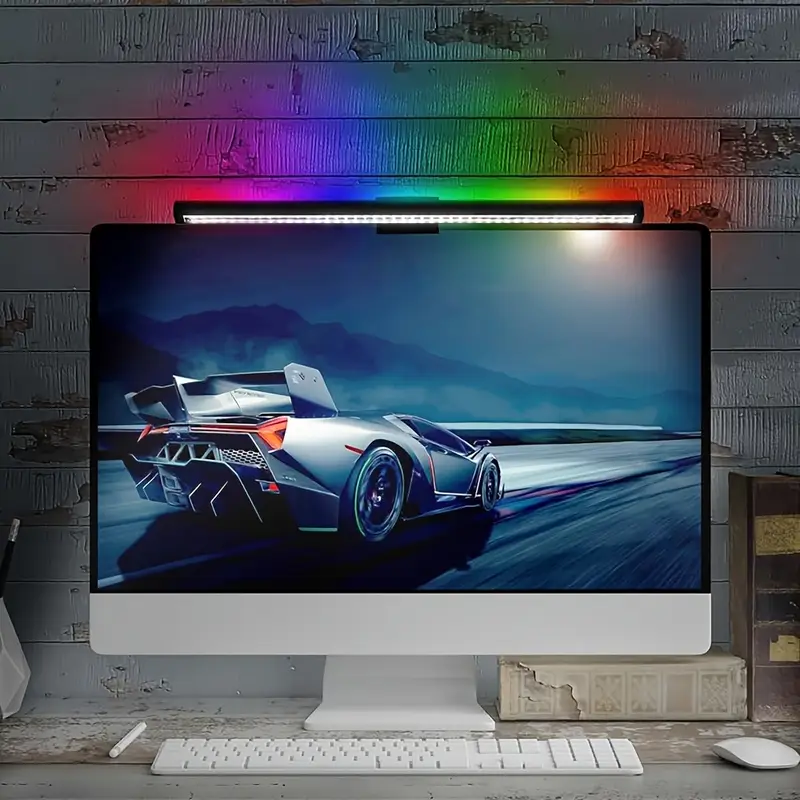 40CM RGB Atmosphere Table Lamp - Desk Setup Room のレビューと価格