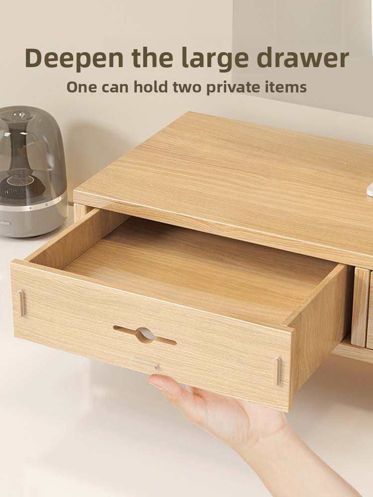Desktop Computer Monitor Stand - Monitor Riser Wood のレビューと価格