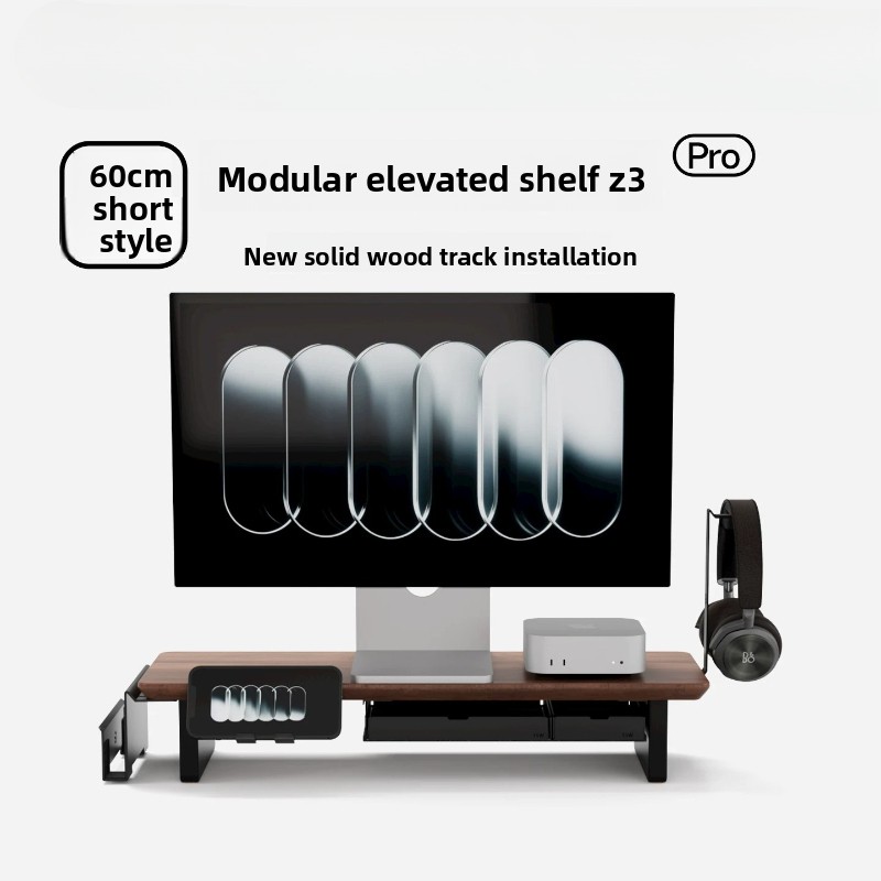 Hot Sale! Walnut Monitor Stand - Monitor Riser Wood のレビューと価格