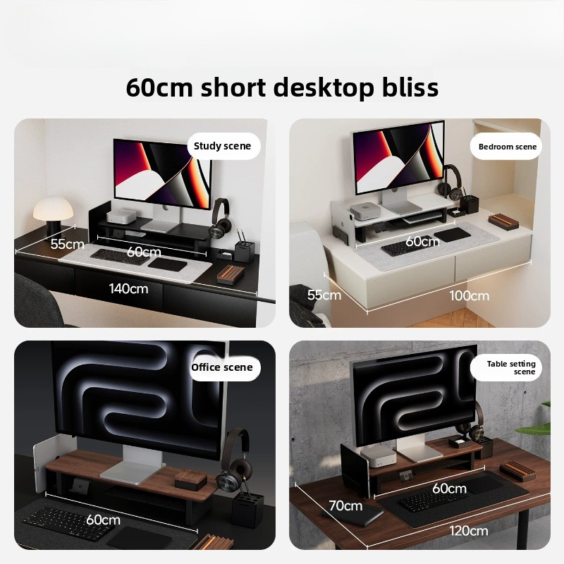Hot Sale! Walnut Monitor Stand - Monitor Riser Wood のレビューと価格