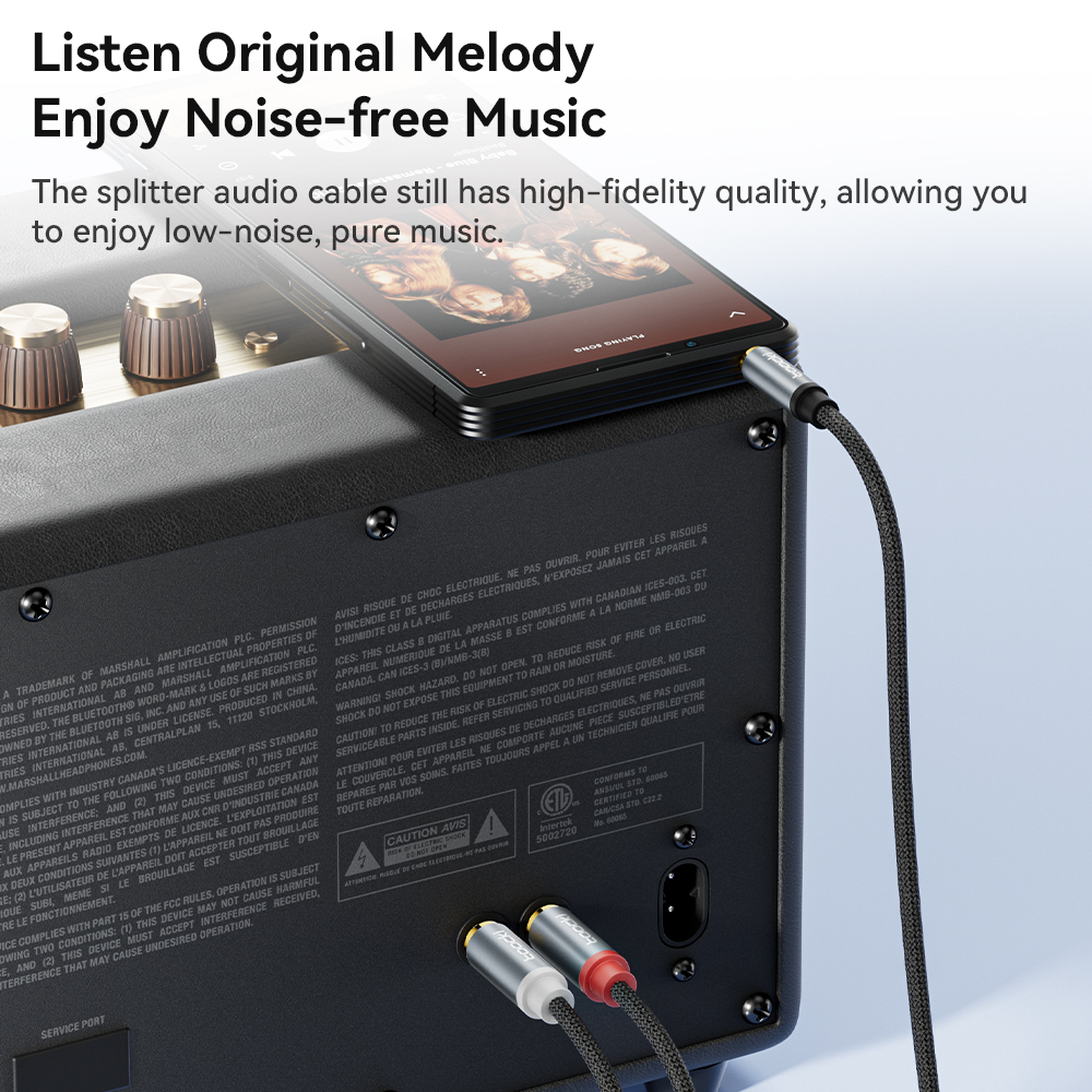 Toocki Audio Cable RCA To 3.5  - Desk Hifi Setup のレビューと価格