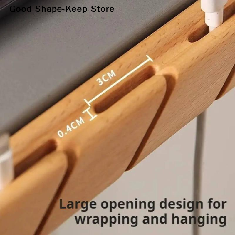 dailySolid Wood Cable Organize - Desk Setup Design のレビューと価格