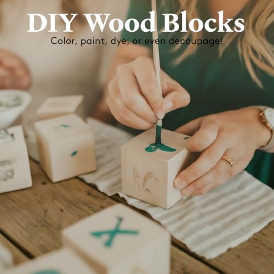 DIY Wood Cubes, Pack of 1 Larg - Monitor Riser Wood のレビューと価格