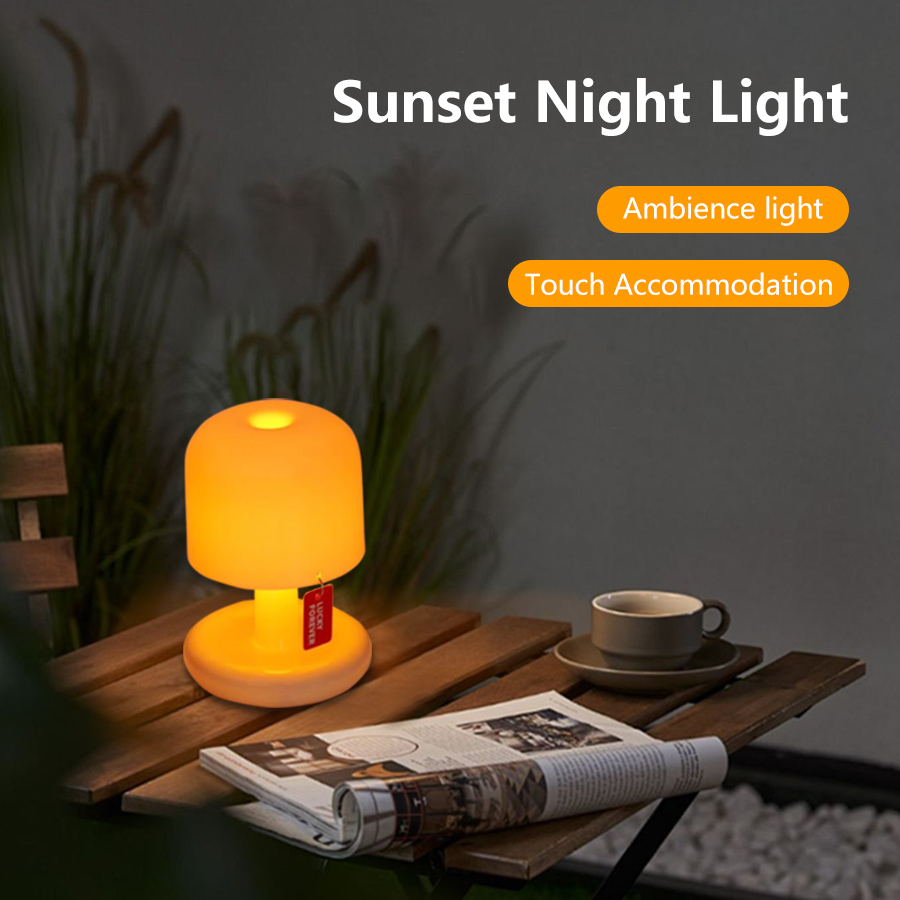 Sunset Lamp Mini Touch Night L - Led Desk Light Usb のレビューと価格