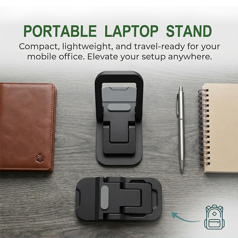 2PCS Mini Foldable Laptop Stan - Desk Setup Macbook のレビューと価格