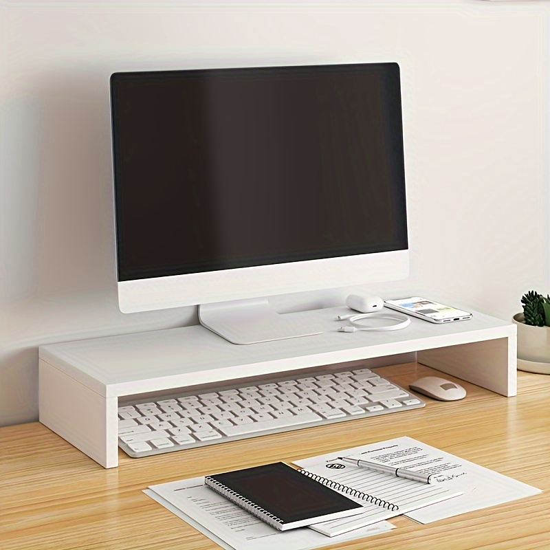 Spacious Wooden Monitor Stand  - Monitor Riser Wood のレビューと価格