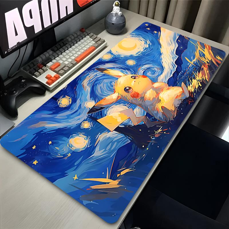 Mouse Pad P-pokemon Pikachu Co - Desk Setup Carpet のレビューと価格