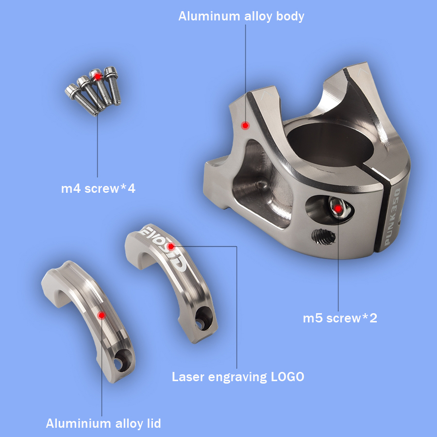 EVOSID Mountain Bicycle Stem 3 - Desk Setup Riser のレビューと価格